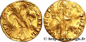 DAUPHINE - DAUPHINS OF VIENNOIS - CHARLES V
Type : Florin d'or 
Date : c. 1340-1370 
Date : n.d. 
Metal : gold 
Diameter : 20 mm
Orientation die...