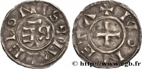 FRANCHE-COMTÉ - LONS-LE-SAUNIER - RENAUD II
Type : Denier 
Date : c. 1061-1097 
Mint name / Town : Lons-le-Saunier 
Metal : silver 
Diameter : 19...