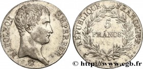 PREMIER EMPIRE / FIRST FRENCH EMPIRE
Type : 5 francs Napoléon Empereur, Calendrier révolutionnaire 
Date : An 13 (1804-1805) 
Mint name / Town : Ba...