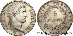 PREMIER EMPIRE / FIRST FRENCH EMPIRE
Type : 5 francs Napoléon Empereur, Empire français 
Date : 1813 
Mint name / Town : Lyon 
Quantity minted : 9...