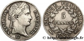 PREMIER EMPIRE / FIRST FRENCH EMPIRE
Type : 5 francs Napoléon Empereur, Empire français 
Date : 1813 
Mint name / Town : Utrecht 
Quantity minted ...