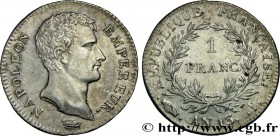 PREMIER EMPIRE / FIRST FRENCH EMPIRE
Type : 1 franc Napoléon Empereur, Calendrier révolutionnaire 
Date : An 13 (1804-1805) 
Mint name / Town : Lim...
