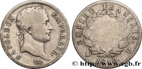 PREMIER EMPIRE / FIRST FRENCH EMPIRE
Type : 1 franc Napoléon Ier tête laurée, Empire français 
Date : 1810 
Mint name / Town : Turin 
Quantity min...