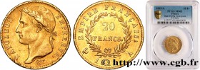 LES CENT JOURS / THE HUNDRED DAYS
Type : 20 francs or Napoléon tête laurée, Cent-Jours 
Date : 1815 
Mint name / Town : Paris 
Quantity minted : 4...