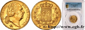 LOUIS XVIII
Type : 20 francs or Louis XVIII, tête nue 
Date : 1817 
Mint name / Town : Paris 
Quantity minted : 2.133.071 
Metal : gold 
Diamete...