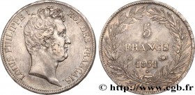 LOUIS-PHILIPPE I
Type : 5 francs type Tiolier avec le I, tranche en creux 
Date : 1831 
Mint name / Town : Bayonne 
Quantity minted : 429.198 
Me...