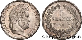 LOUIS-PHILIPPE I
Type : 5 francs Ier type Domard, tranche en creux 
Date : 1831 
Mint name / Town : Marseille 
Quantity minted : --- 
Metal : sil...