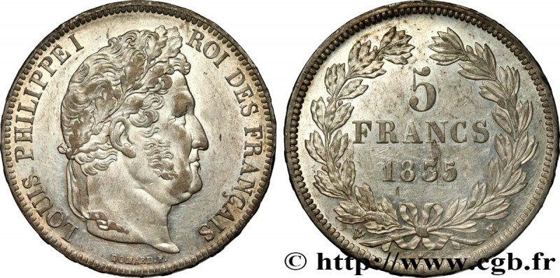 LOUIS-PHILIPPE I
Type : 5 francs IIe type Domard 
Date : 1835 
Mint name / To...