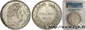 LOUIS-PHILIPPE I
Type : 5 francs IIe type Domard 
Date : 1839 
Mint name / Town : Marseille 
Quantity minted : 19780 
Metal : silver 
Millesimal...