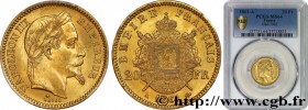 SECOND EMPIRE
Type : 20 francs or Napoléon III, tête laurée 
Date : 1861 
Mint name / Town : Paris 
Quantity minted : 2607054 
Metal : gold 
Mil...
