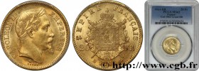 SECOND EMPIRE
Type : 20 francs or Napoléon III, tête laurée, grand BB 
Date : 1864 
Mint name / Town : Strasbourg 
Quantity minted : --- 
Metal :...