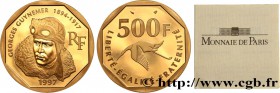 V REPUBLIC
Type : Belle Épreuve Or 500 francs - Georges Guynemer 
Date : 1997 
Mint name / Town : Paris 
Quantity minted : 300 
Metal : gold 
Mi...