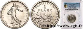 V REPUBLIC
Type : Pré-série sans le mot Essai de 1 franc Semeuse, nickel, listel très large 
Date : 1959 
Mint name / Town : Paris 
Quantity minte...