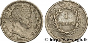 GERMANY - KINGDOM OF WESTPHALIA - JÉRÔME NAPOLÉON
Type : 1 Frank, épreuve en bronze argenté 
Date : 180 
Quantity minted : - 
Metal : silver plate...