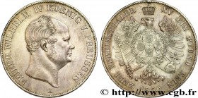 GERMANY - KINGDOM OF PRUSSIA - FREDERICK-WILLIAM IV
Type : 2 Thaler 
Date : 1859 
Mint name / Town : Berlin 
Quantity minted : 173528 
Metal : si...