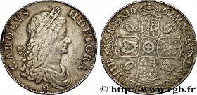 ENGLAND - KINGDOM OF ENGLAND - CHARLES II
Type : Crown 
Date : 1662 
Quantity minted : - 
Metal : silver 
Diameter : 39 mm
Orientation dies : 6 ...