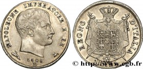 ITALY - KINGDOM OF ITALY - NAPOLEON I
Type : 1 Lire 
Date : 1808 
Mint name / Town : Bologne 
Quantity minted : 139996 
Metal : silver 
Millesim...