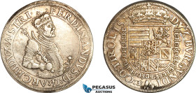 Austria, Ferdinand I, Taler ND (1564-95) Hall Mint, Silver, Dav-8097, cleaned, VF