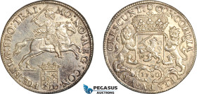 Netherlands, Utrecht, Ducaton 1780, Silver (32.40g) Dav-1832, Lightly cleaned, AU
