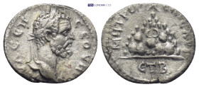 CAPPADOCIA. Caesarea. Septimius Severus (193-211). Drachm. (18mm, 2.3 g) Obv : AY Λ CEΠ CEOYHPOC. Laureate head right. Rev : MHTPO KAICAPI / ET B. Mou...