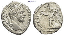 SEPTIMIUS SEVERUS, 193-211 AD. AR, Denarius. (18mm, 3.4 g) Rome. Obv: L SEPT SEV PERT [AVG] IMP VIII. Laureate head of Septimius Severus, right. Rev: ...