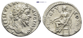 Septimius Severus (193-211 AD). AR Denarius (18mm, 2.8 g), Laodicea (Latakia), 196-197 AD. Obv. L SEPT SEV PERT AVG IMP VIII, laureate head right. Rev...