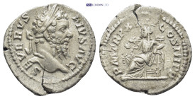 Septimius Severus, 193-211. Denarius (Silver, 19mm, 2.8 g), Rome, 209. SEVERVS PIVS AVG Laureate head of Septimius Severus to right. Rev. P M TR P XVI...