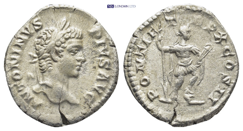 Caracalla (198-217), AR denarius (Silver, 18mm, 3,0 g), Rome, 207. Obv: ANTONINV...
