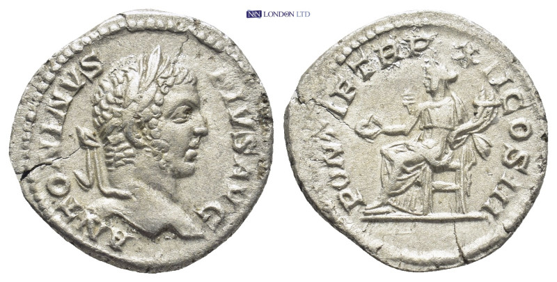 Caracalla, 198-217. Denarius (Silver, 18mm, 3.0 g), Rome, 209. ANTONINVS PIVS AV...