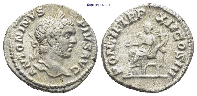 Caracalla, 198-217. Denarius (Silver, 19mm, 3.2 g), Rome, 209. ANTONINVS PIVS AV...