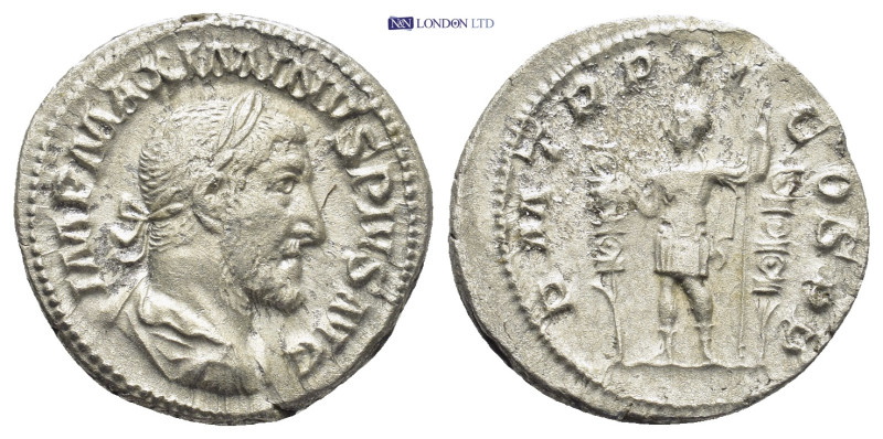 Maximinus I. Thrax (235-238 AD). AR Denarius (19mm, 3.1 g), Rome, 236 AD. Obv. I...