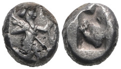 Lydia - Period of Artaxerxes-Darius III (ca. 450-330 BC) - AR Siglos
Weight 5,61 gr - Diameter 13 mm