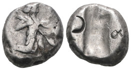 Lydia - Period of Artaxerxes-Darius III (ca. 450-330 BC) - AR Siglos
Weight 5,54 gr - Diameter 14 mm