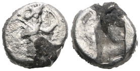 Lydia - Period of Artaxerxes-Darius III (ca. 450-330 BC) - AR Siglos
Weight 4,17 gr - Diameter 14 mm