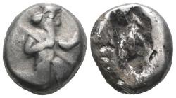 Lydia - Period of Artaxerxes-Darius III (ca. 450-330 BC) - AR Siglos
Weight 5,51 gr - Diameter 14 mm