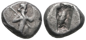 Lydia - Period of Artaxerxes-Darius III (ca. 450-330 BC) - AR Siglos
Weight 5,57 gr - Diameter 14 mm