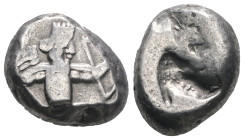 Lydia - Period of Artaxerxes-Darius III (ca. 450-330 BC) - AR Siglos
Weight 5,64 gr - Diameter 14 mm