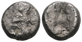 Lydia - Period of Artaxerxes-Darius III (ca. 450-330 BC) - AR Siglos
Weight 4,80 gr - Diameter 13 mm