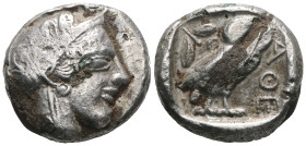 Athens AR Tetradrachm, c. 420s-404 BC
Weight 15,35 gr - Diameter 23 mm