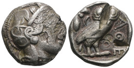 Athens AR Tetradrachm, c. 420s-404 BC
Weight 17,10 gr - Diameter 23 mm