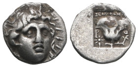 Greek silver coin. Weight 1,38 gr - Diameter 11 mm