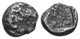 Greek silver coin. Weight 0,88 gr - Diameter 7 mm