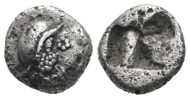 Greek silver coin. Weight 1,25 gr - Diameter 8 mm