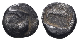 Greek silver coin. Weight 0,50 gr - Diameter 6 mm