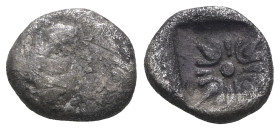 Greek silver coin. Weight 0,92 gr - Diameter 8 mm