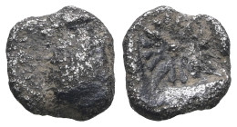 Greek silver coin. Weight 0,72 gr - Diameter 8 mm