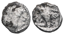 Greek silver coin. Weight 0,81 gr - Diameter 9 mm