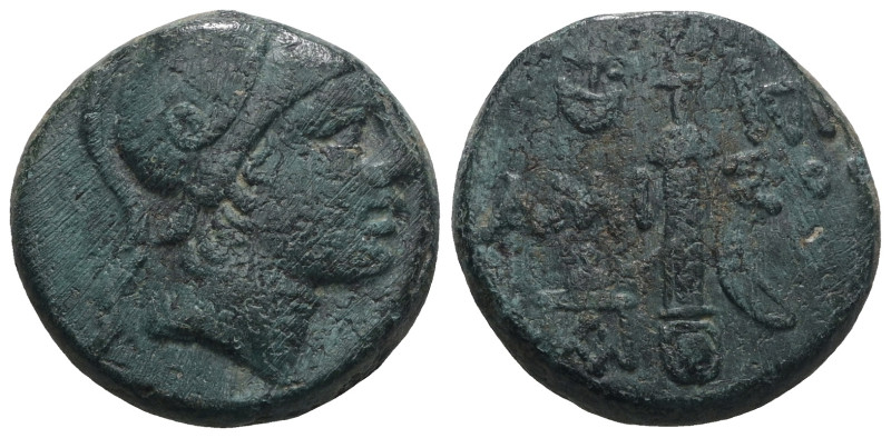 PONTOS, Amisos, struck under Mithradates VI, ca. 105-65 BC, AE.
Weight 8,00 gr ...