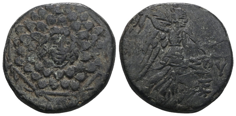 PONTOS, Amisos, struck under Mithradates VI, ca. 105-65 BC, AE.
Weight 6,09 gr ...