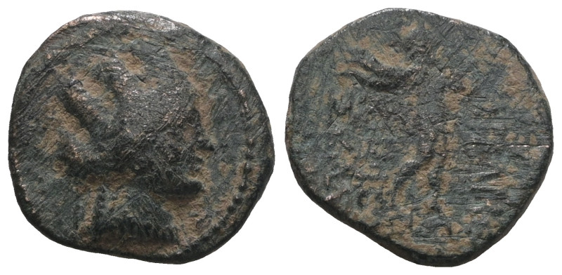 Greek bronze coin. Weight 2,60 gr - Diameter 13 mm